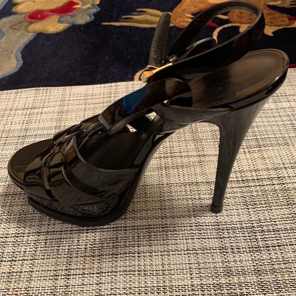 Saint Laurent women’s tribute sandals,